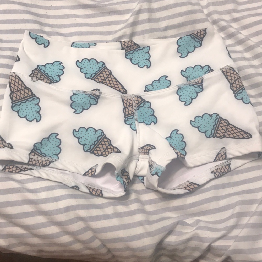 Ice cream booty shorts